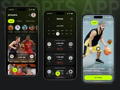 APP比分直播界面